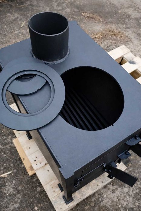 Блиндажная печь буржуйка окопная пічка окопна бліндажна буржуйка мала