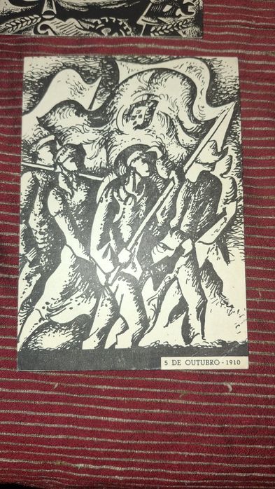Julio Pomar A Domingues anos 40 manifestação juventude raros