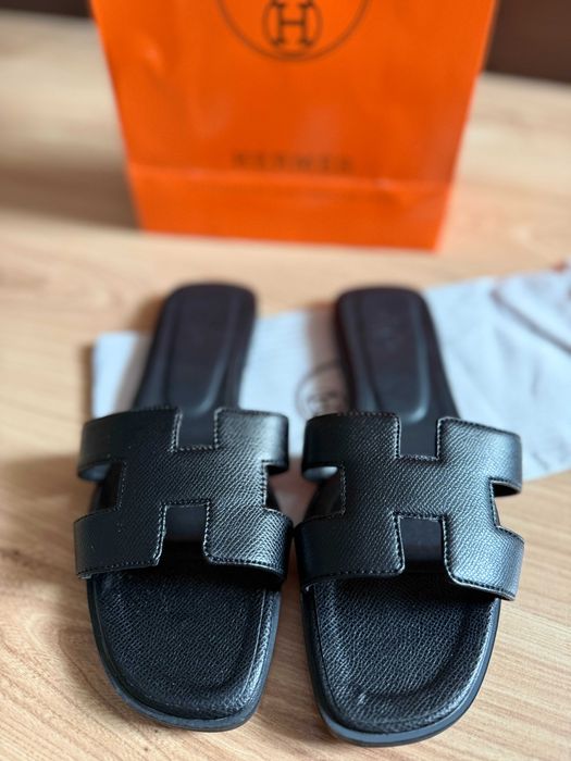 Klapki damskie Hermes
