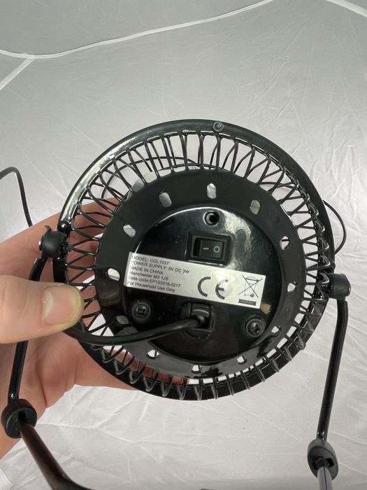 Wentylator - wiatrak USB - biurkowy