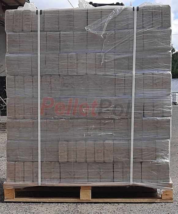 Brykiet drzewny RUF liściasty Koszalin - do kominka / pieca.