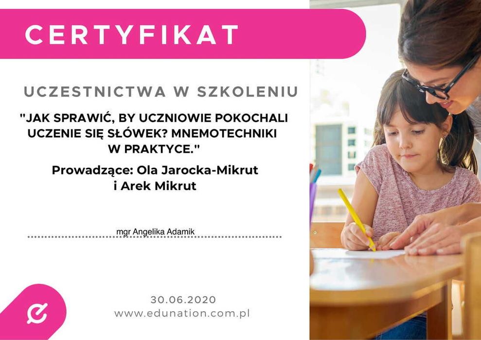 JĘZYK ANGIELSKI - KOREPETYCJE, przygotowanie do matury i egzaminu ósmoklasisty