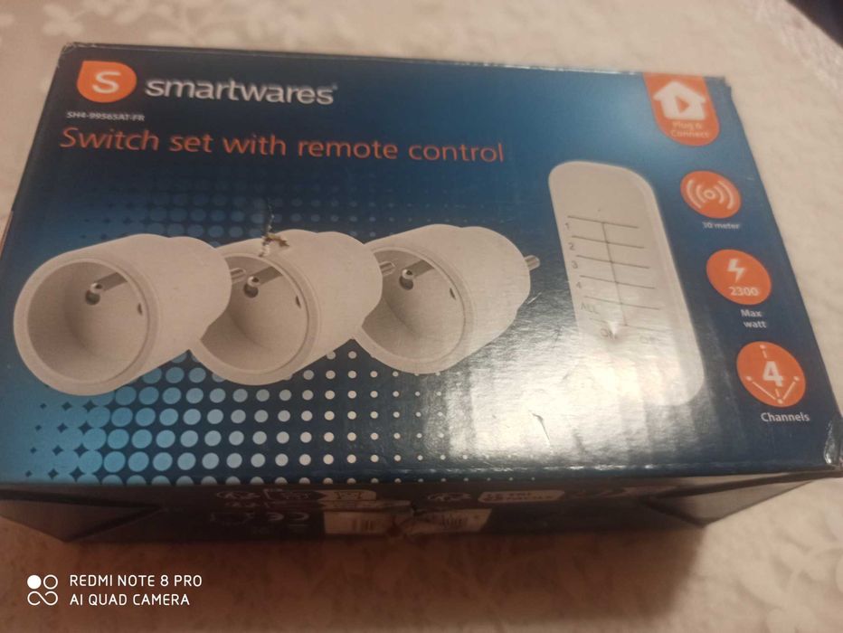 Gniazdo Elektryczne zdalnie sterowane Smartwares