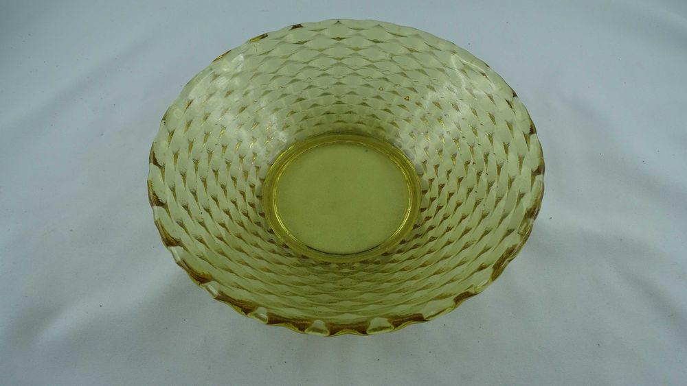 Salaterka szklana miodowa