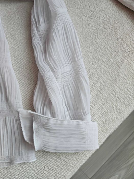 Elegancka biała koszula roz 158