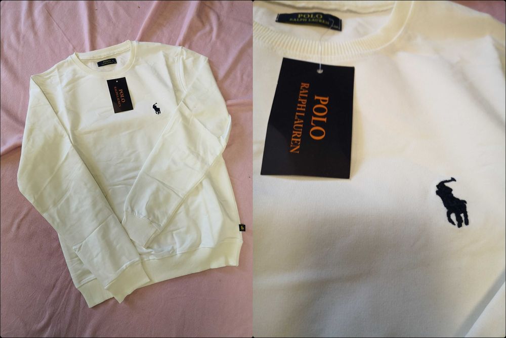 Bluza męska ralph znaczek kolory lauren premium