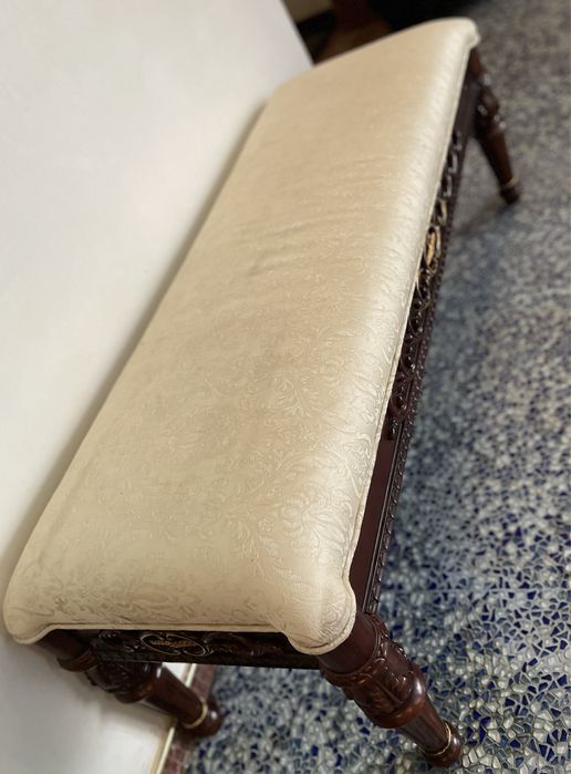 Пуф-Лавка с мягким сиденьем