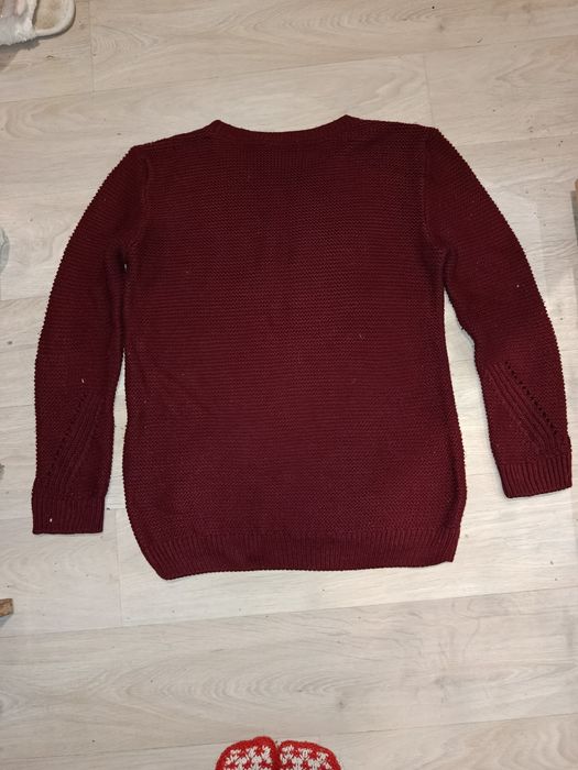 Бордовий Тепленький Светр