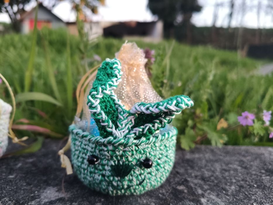 Coelhinhos em crochet