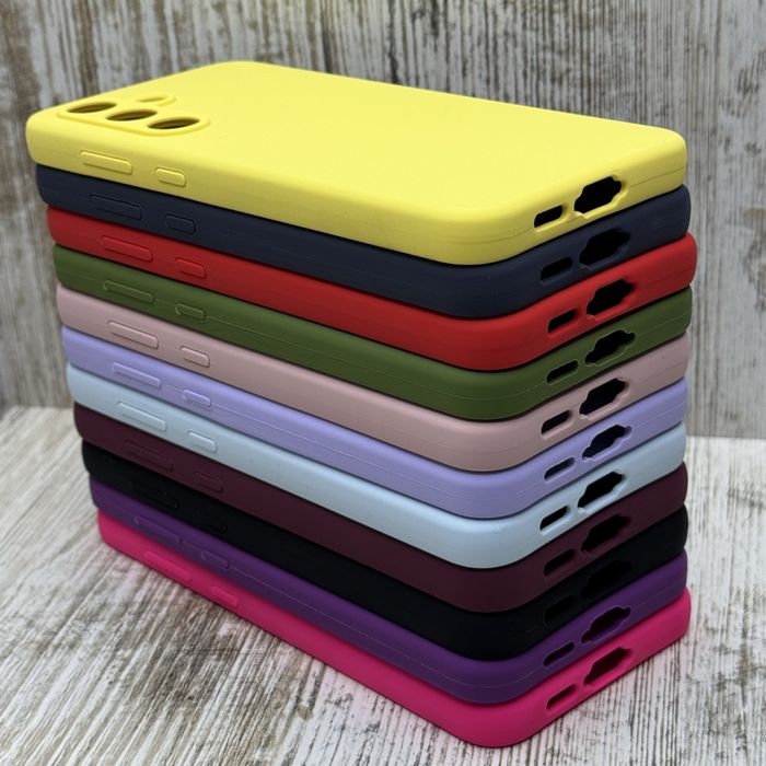 Чехол софттач Silicone на Samsung S24 FE/ S25 FE. Не пачкаются. Чохол