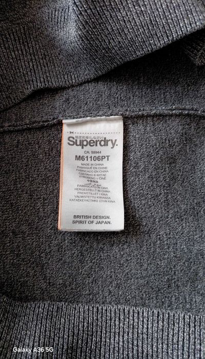 SuperDry śliczny męski sweter,golf
