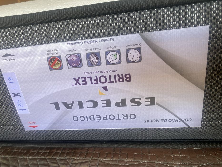 Colchão ortopédico para cama novo