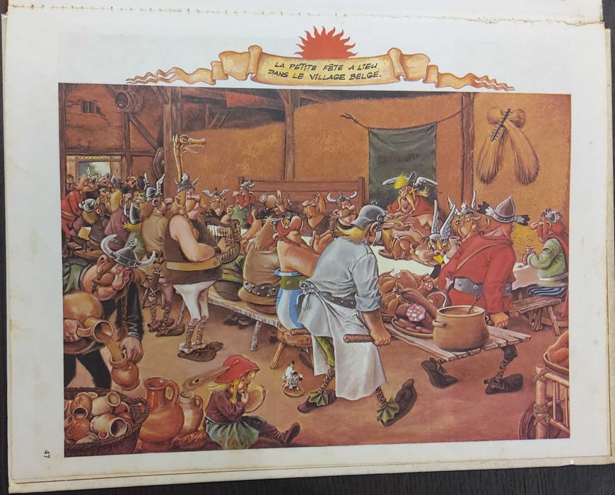 Axtérix Chez Les Belges - Edição Dargaud de 1986