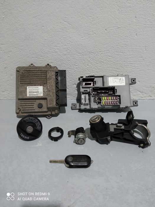 Conjunto de imobilizador Fiat Punto 1.3 MultiJet 75 cv de 2005 a 2012