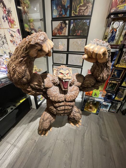 Goku Oozaru 1,30m – Estátua 3D Peça Única (Rara)