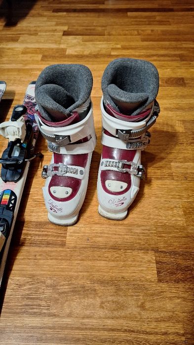 Narty dla dziewczynki Hello Kitty z butami