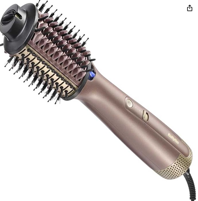 BaByliss Escova Air Power Volume 2 em 1 Secador de Cabelo e Modelador