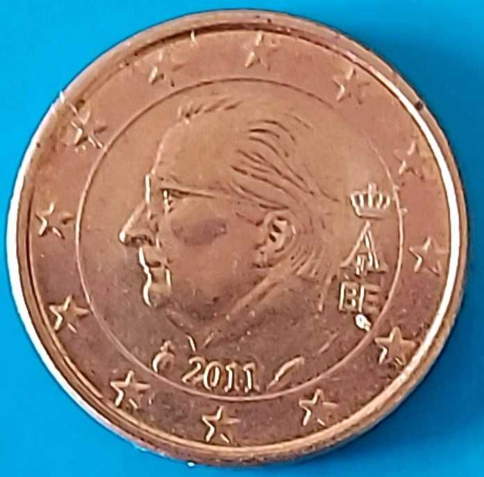 2011 Belgian 1 Cent Coin, Albert II
