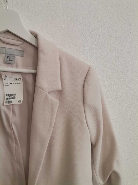 Blazer clássico claro