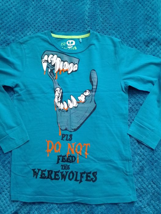 T-shirt chłopięcy długi rękaw 152 Cool club