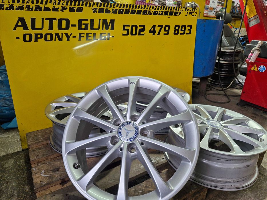 Alufelgi 5x112 17 Mercedes-Benz OE 6.5"x17" A-Klasa W177 W176 VW Golf
