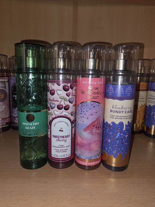 Komplet mgiełek Bath&body Works