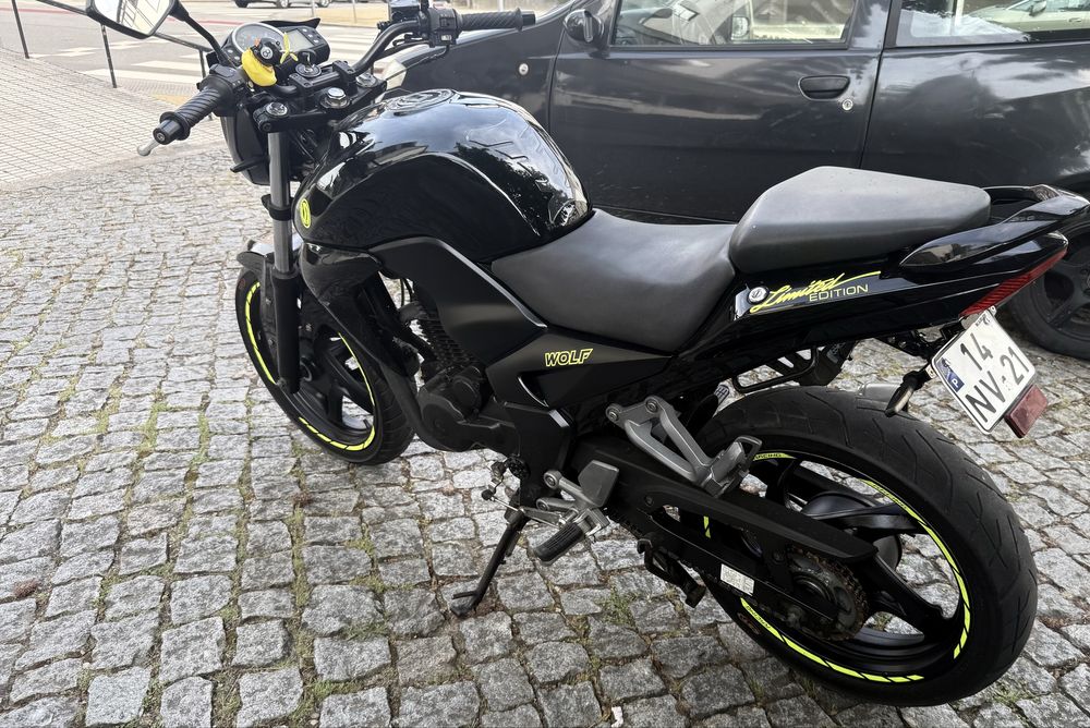 Sym wolf 125 impecavel
