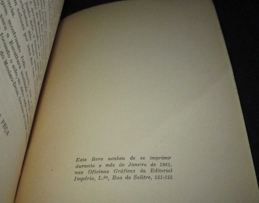 Livro Os Anjos e o Sangue Bernardo Santareno 1ª edição