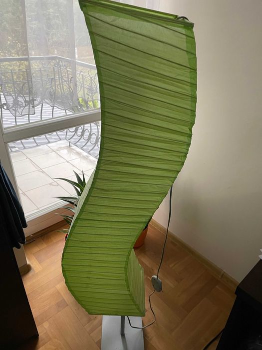 Lampa papierowa stojąca