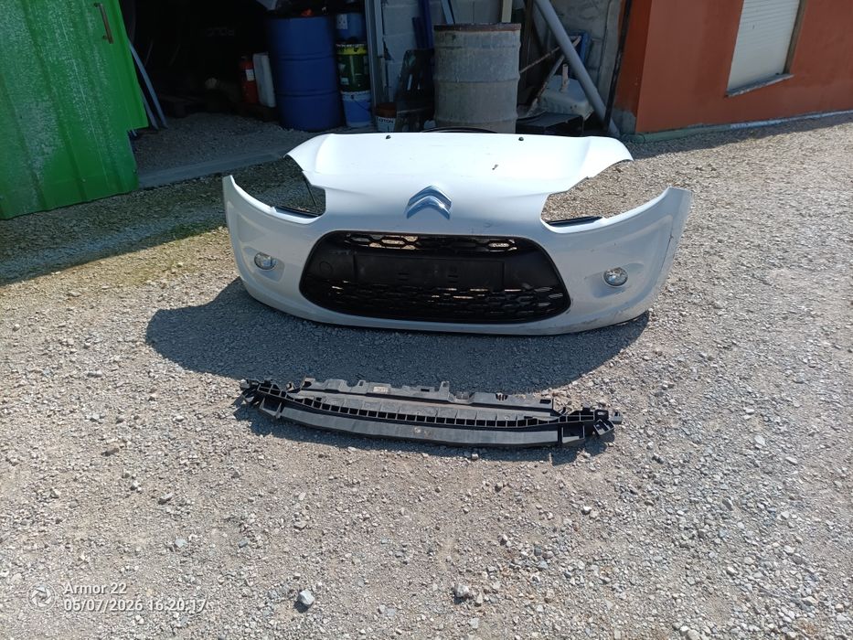 Capô e parachoques citroen c3 2010 a 2015