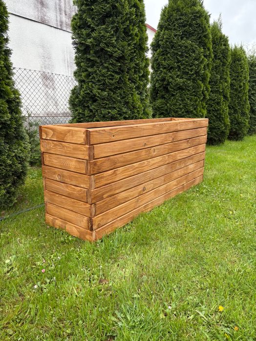 Donica drewniana 150x40x60