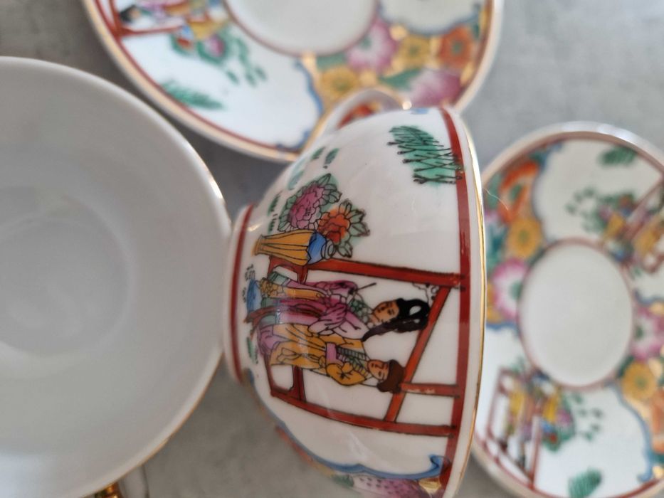 Conjunto de chávenas em porcelana chinesa425518923808788483