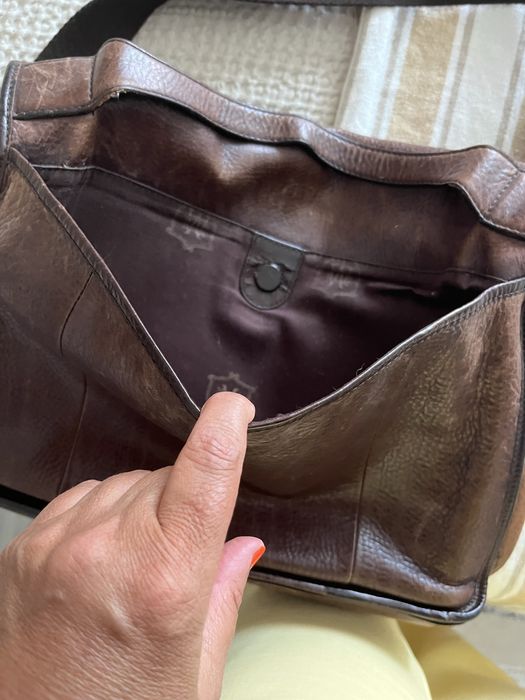 Pasta de Homem em Pele Massimo Dutti