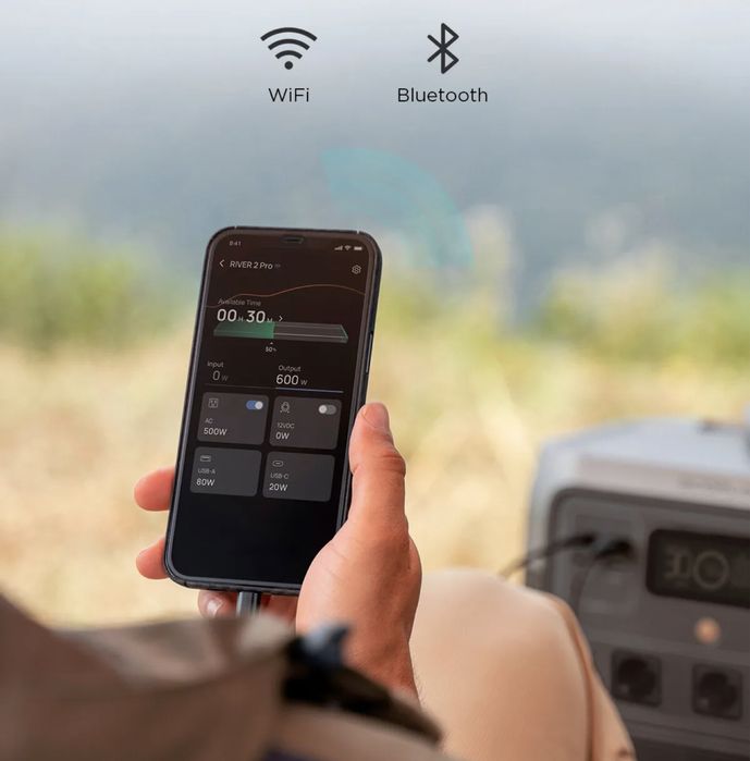 Зарядная станция Eco Flow river pro 800Вт 220 в (Европа) в наявності