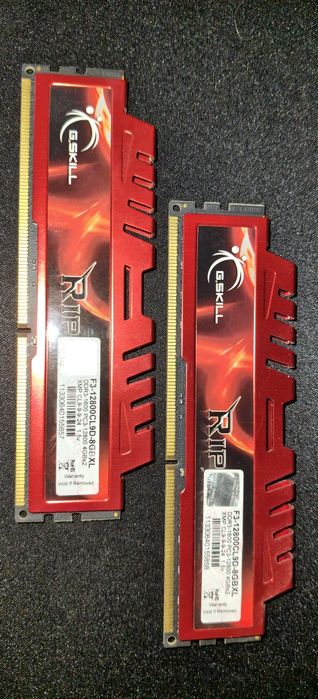 Memoria RAM ddr3 2x8=16GB