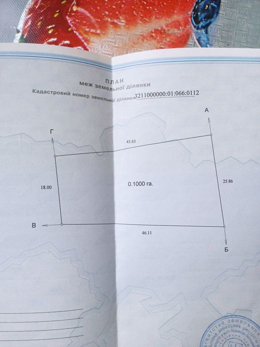 Продам земельну ділянку площею 10 соток