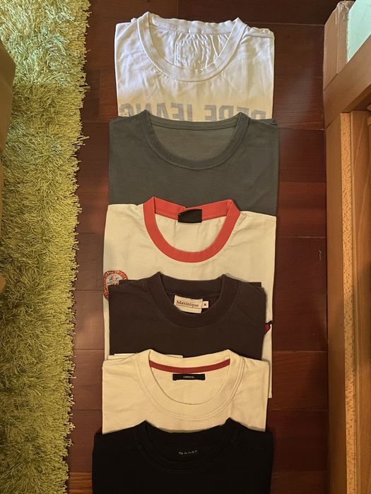 Tshirts manga curta homem