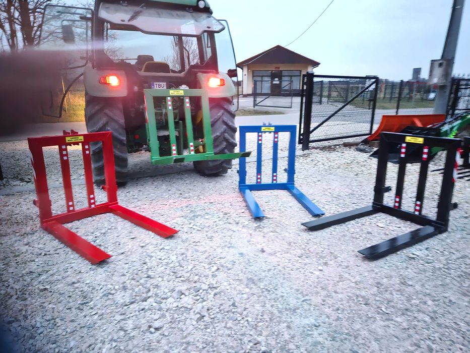 Paleciak na tył ciągnika/mini traktorka/Widły do palet/udźwig 1200kg