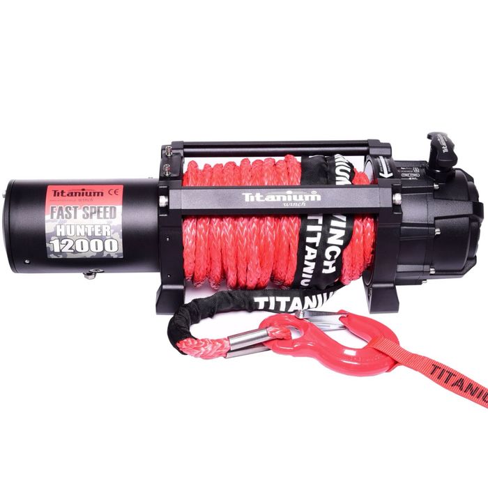 Лебідка HUNTER 12000SR FAST SPEED 134:1 швидкісна
