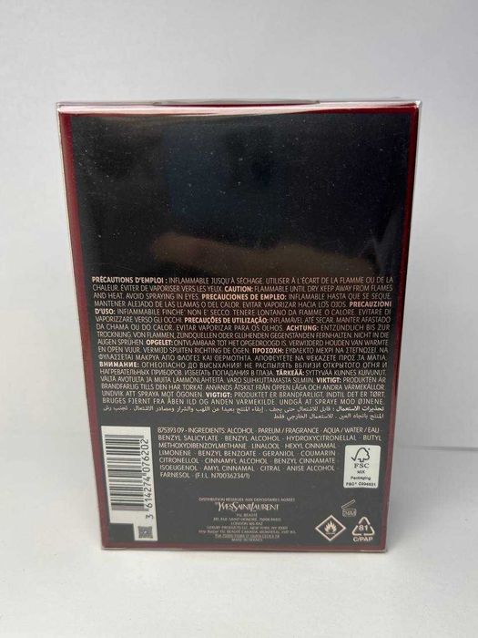 Парфумована вода Yves Saint Laurent Black Opium Over Red, 90ml