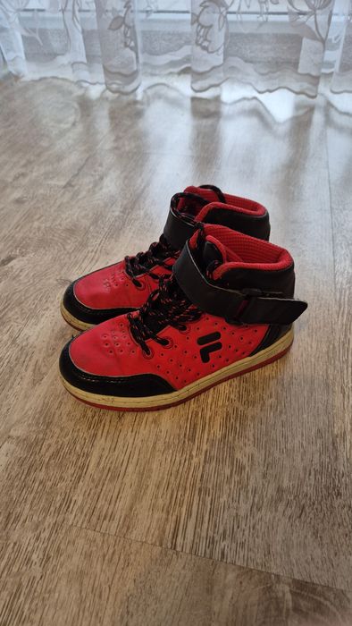 Buty chłopięce nad kostkę Fila