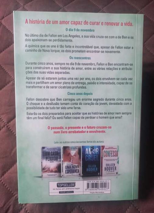 9 de Novembro - Colleen Hoover