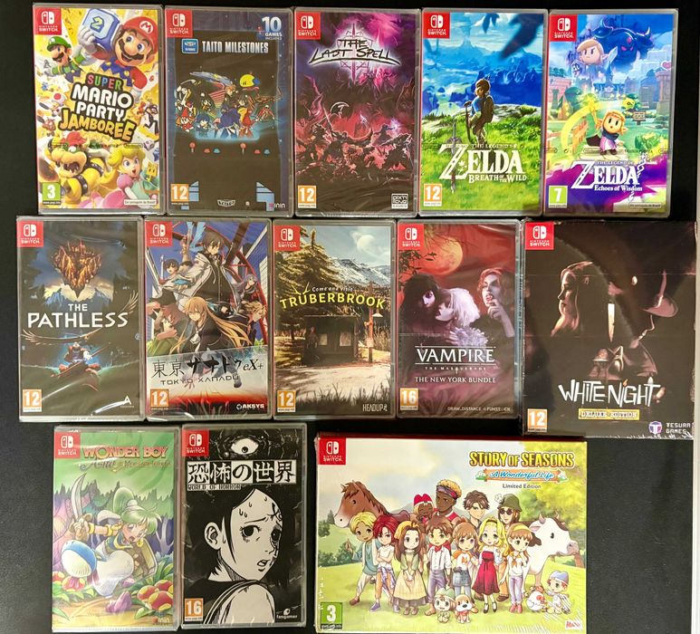 JOGOS Nintendo Switch (Novos/Selados) | Portes Grátis | Ler Descrição↓