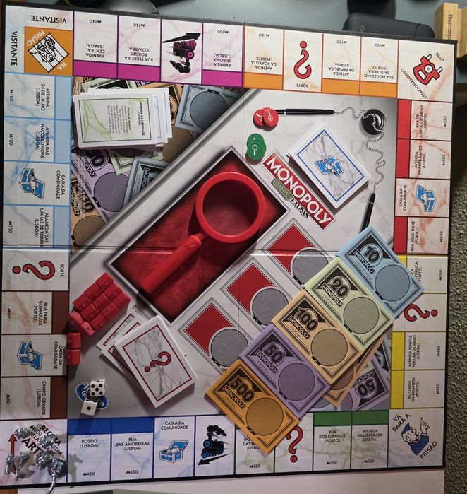 Jogo Monopólio - Notas falsas