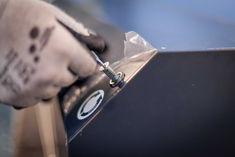 Brama Rolowana 77 Brąz