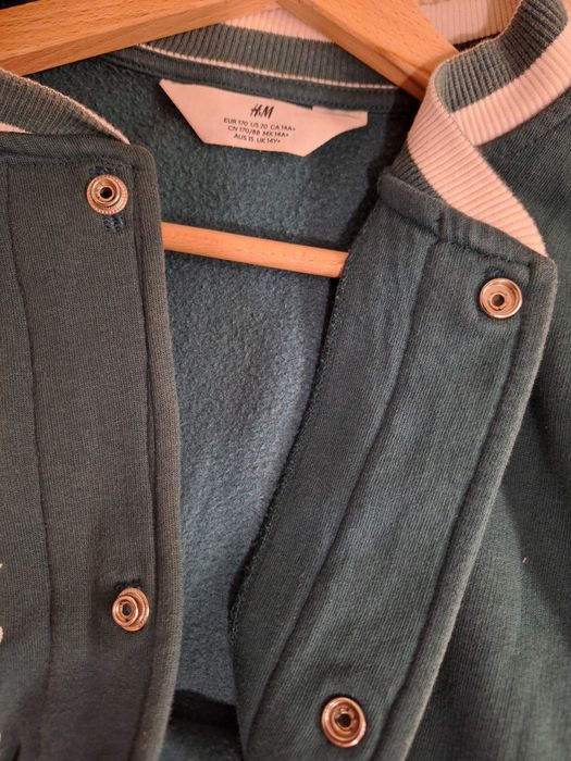 Bluza chłopięca, młodzieżowa, bejsbolowa, rozmiar 170, H&M.