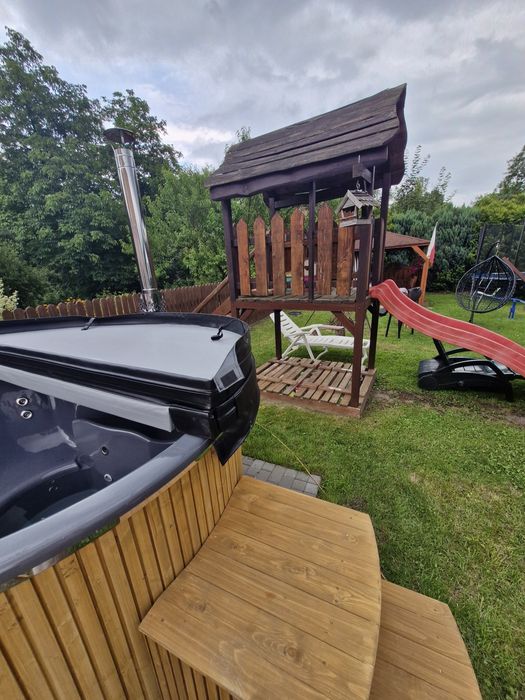 Apartament w Górach Kaczawskich z balią