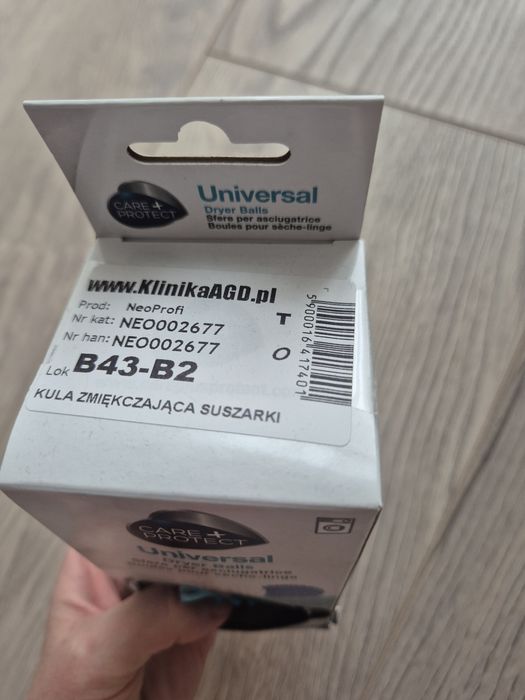Universal kule do suszarki. Komplet 2szt.