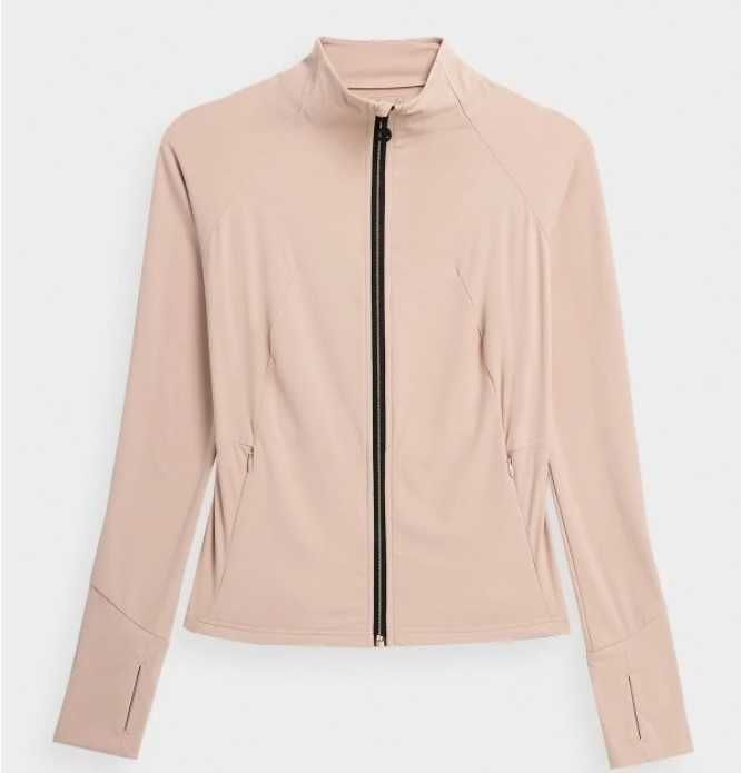 Rozpinana damska bluza treningowa bez kaptura 4F x AL r. M