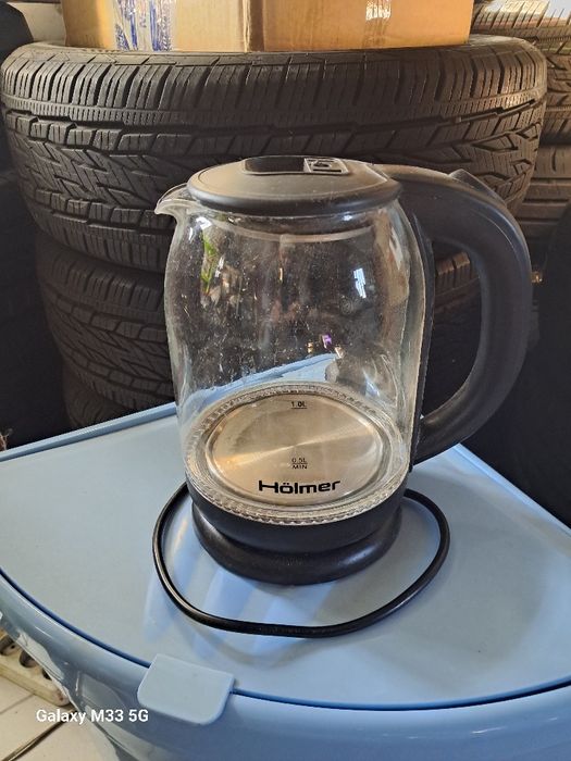 Чайник електричний скло